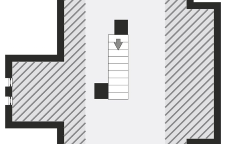 Grundriss Spitzboden
